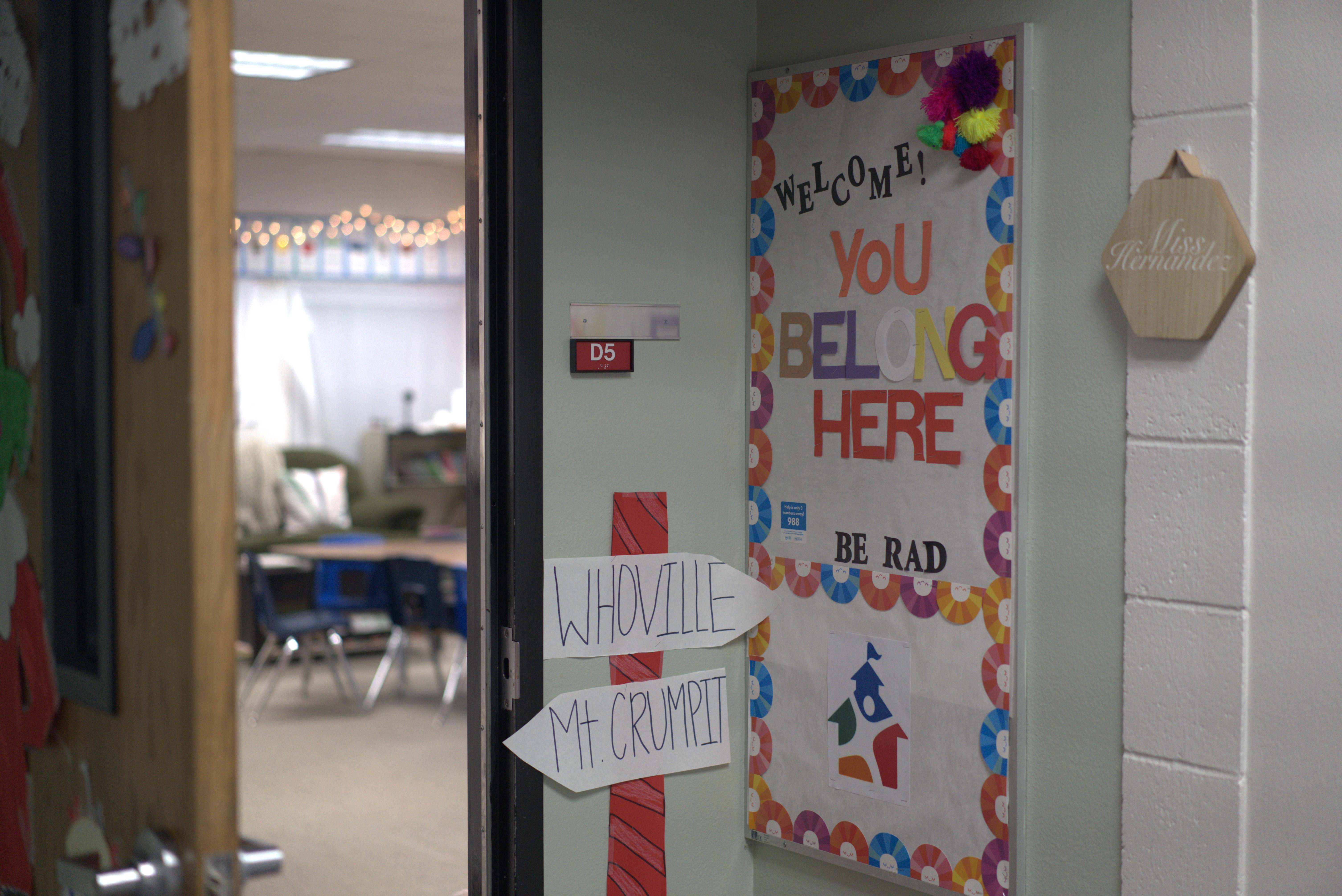 CIS Resource Room Entrance