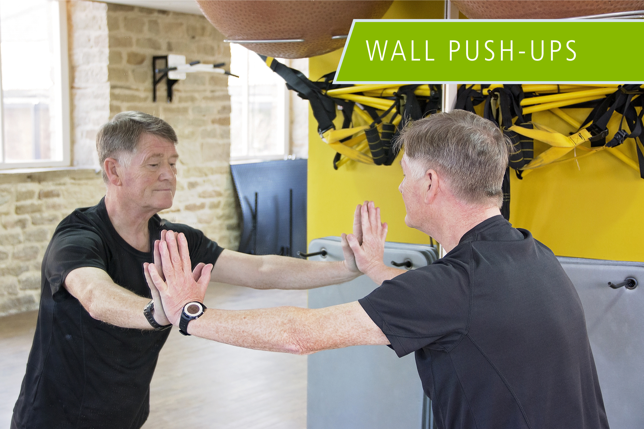 Wall Push-ups Exercise