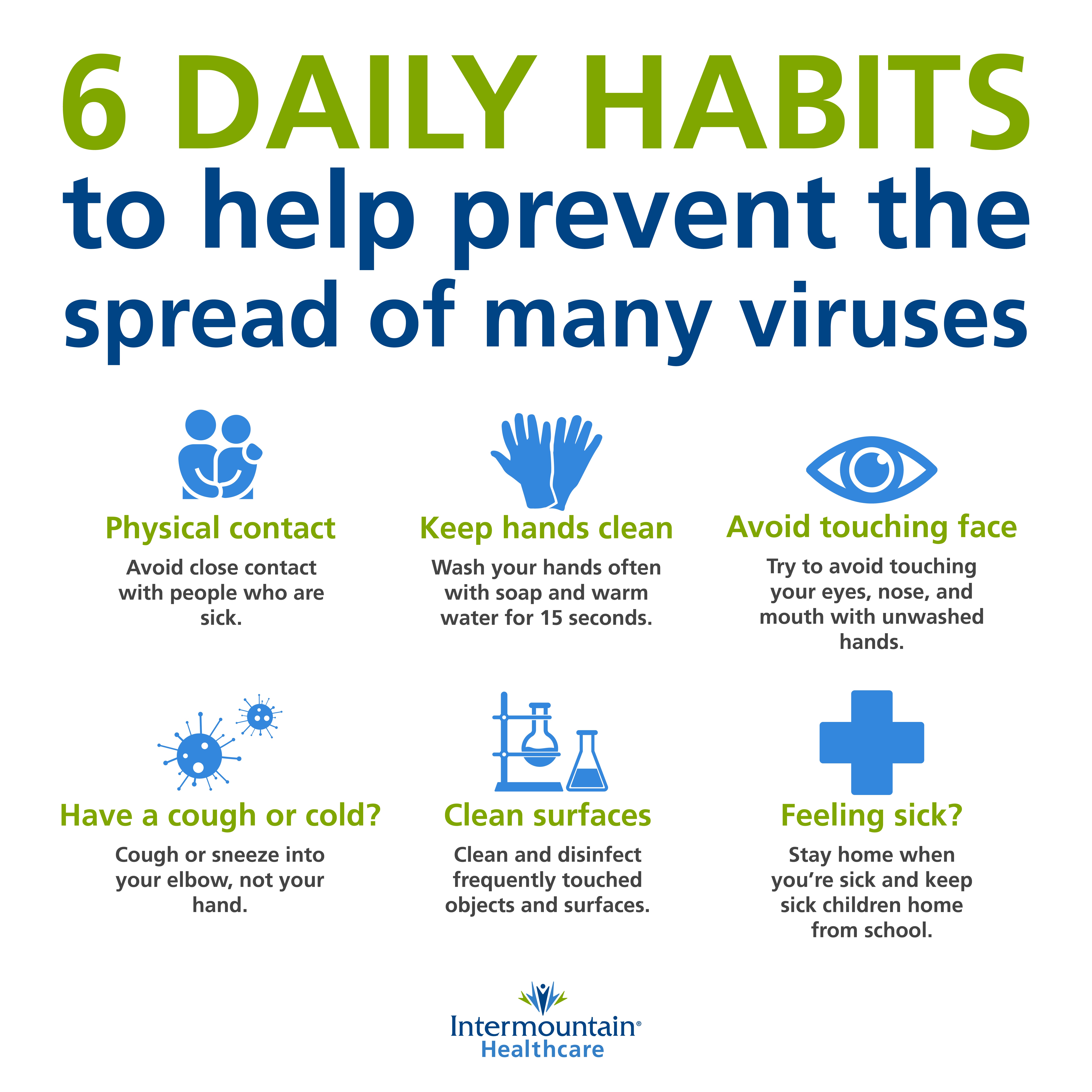 6 Daily Habits to help prevent the spread of many viruses SQUARE-01