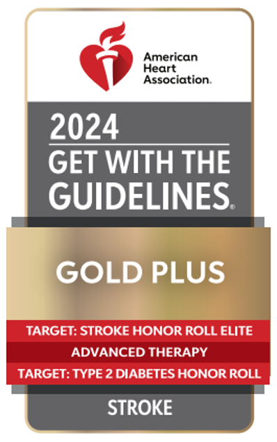 American Heart Association - 2024 Get With the Guidelines Gold Plus certification